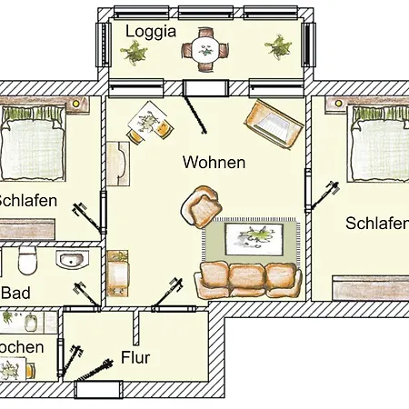 Brise Haus Odin App 04 Apartment *